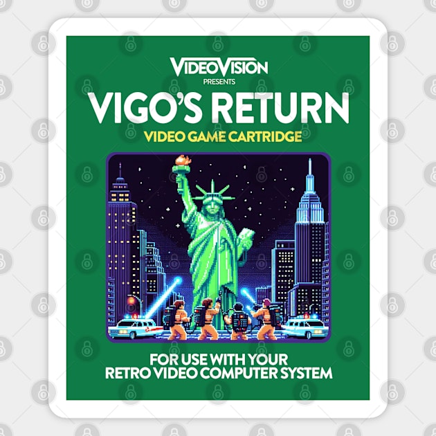 Vigo's Return 80s Game Magnet by PopCultureShirts